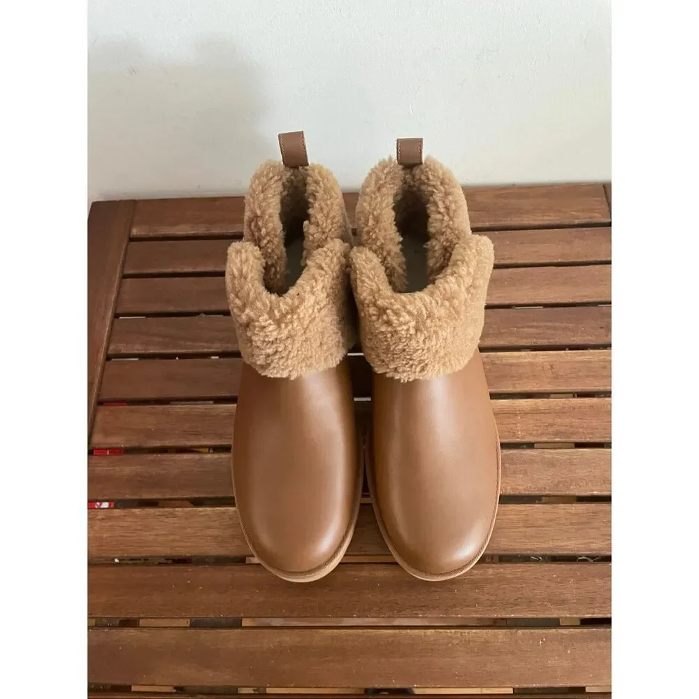 UGG Classic Ultra Mini Alina Platform Booties Chestnut USA Women10/UK 8/EU 41